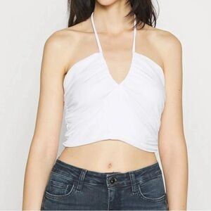 Abercrombie & Fitch Keyhole Halter Top